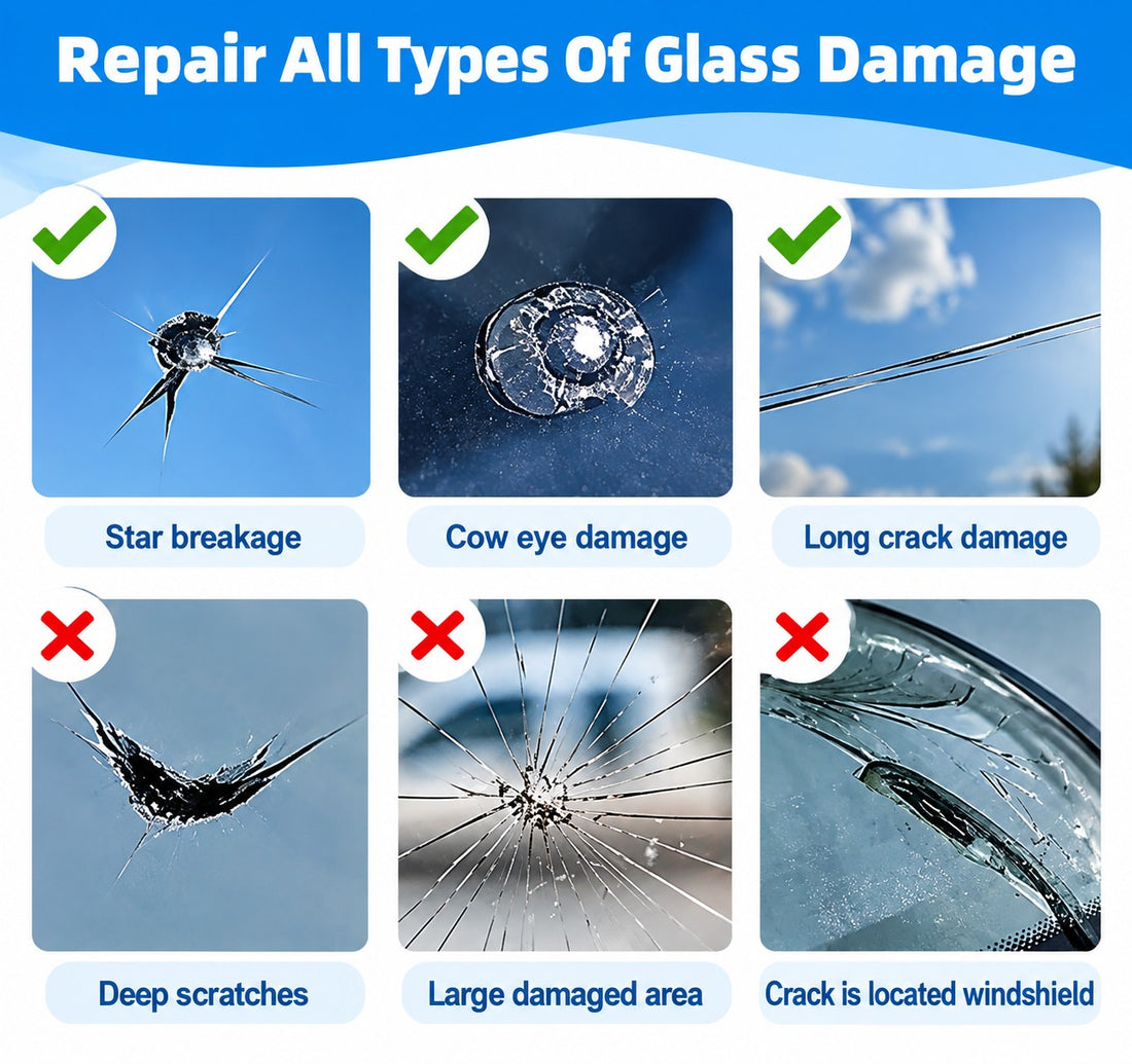 Windshield Crack Repair Kit